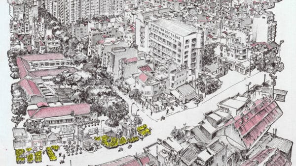 2021 View From City Garden Towards District 1